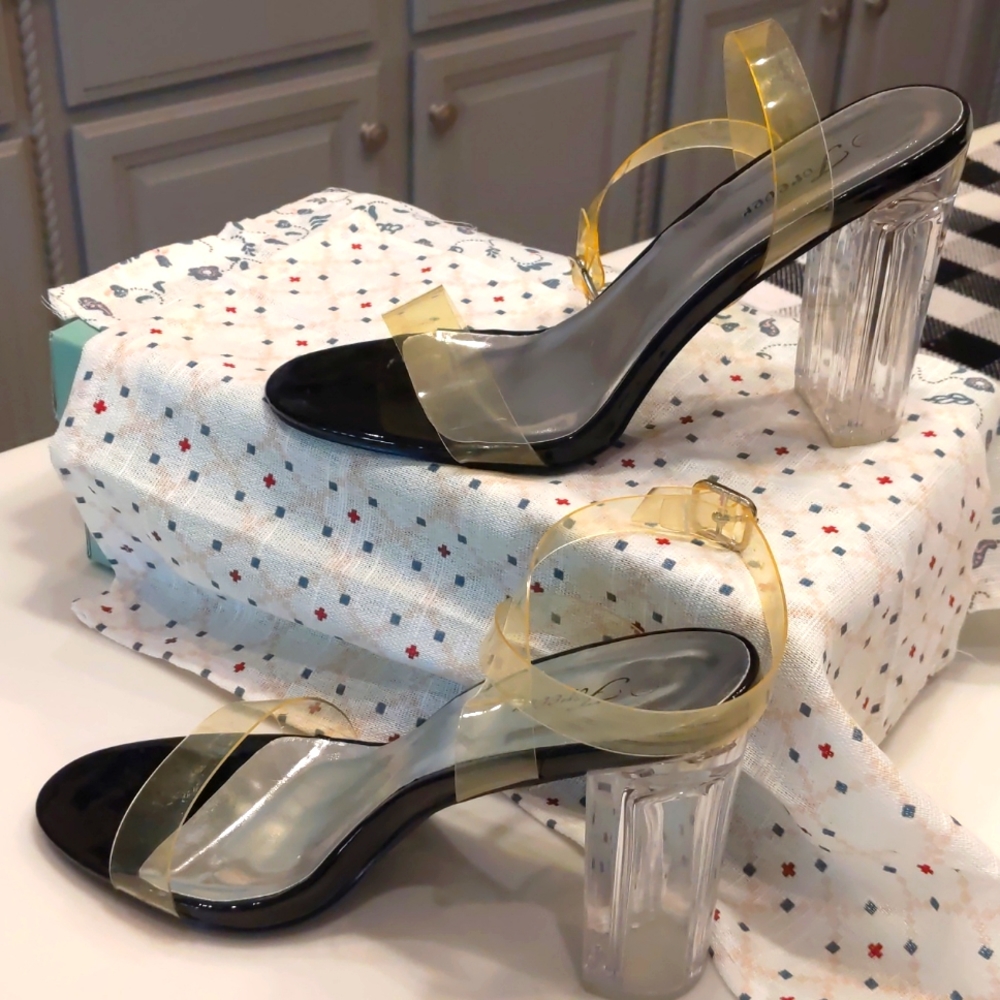 Cute strappy heels